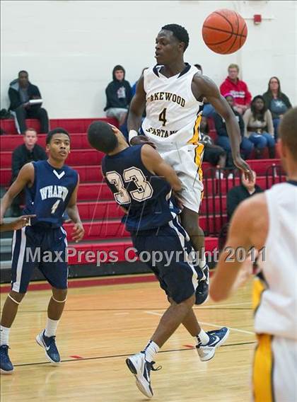Thumbnail 3 in Wharton vs Lakewood (Northeast High School Christmas Tournament) photogallery.
