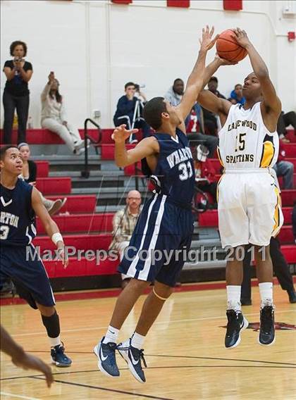 Thumbnail 1 in Wharton vs Lakewood (Northeast High School Christmas Tournament) photogallery.