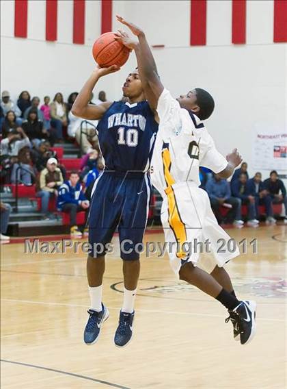 Thumbnail 2 in Wharton vs Lakewood (Northeast High School Christmas Tournament) photogallery.
