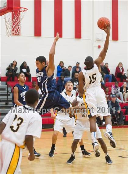 Thumbnail 3 in Wharton vs Lakewood (Northeast High School Christmas Tournament) photogallery.