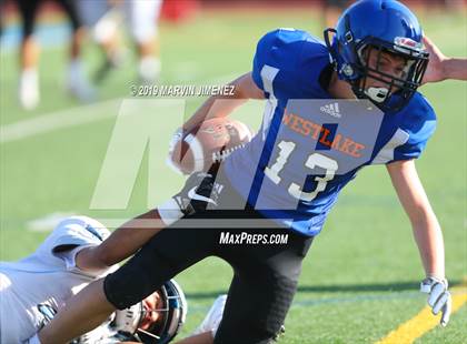 Thumbnail 1 in Westlake vs Salesian  photogallery.