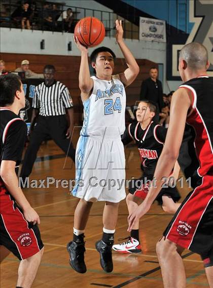 Thumbnail 2 in Workman @ Azusa (Senior Night) photogallery.