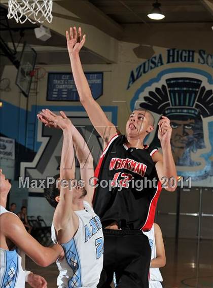 Thumbnail 1 in Workman @ Azusa (Senior Night) photogallery.