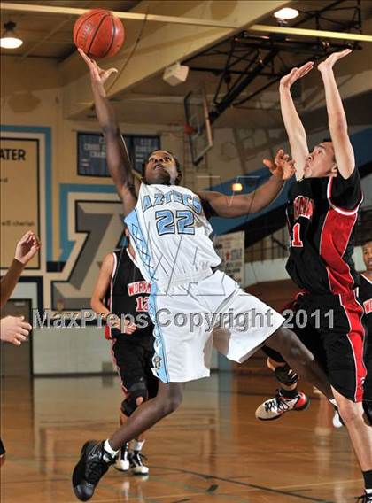 Thumbnail 1 in Workman @ Azusa (Senior Night) photogallery.