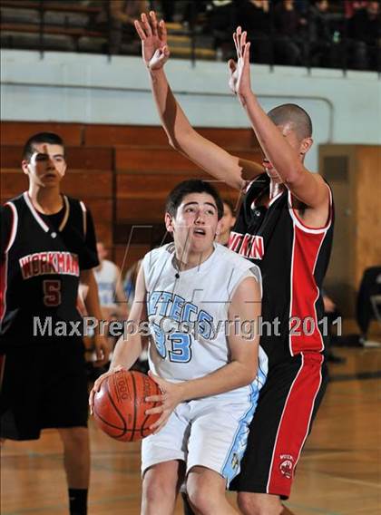 Thumbnail 1 in Workman @ Azusa (Senior Night) photogallery.