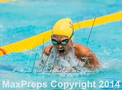 Thumbnail 3 in CIF CCS Girls Swimming Championships photogallery.