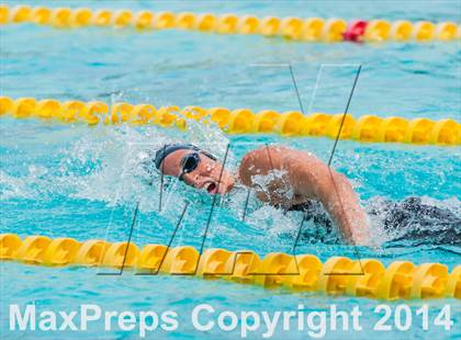 Thumbnail 2 in CIF CCS Girls Swimming Championships photogallery.