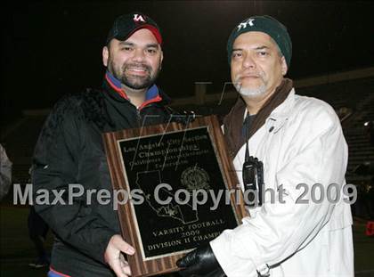 Thumbnail 2 in El Camino Real vs. Hamilton (CIF LA City Section D2 Final) photogallery.