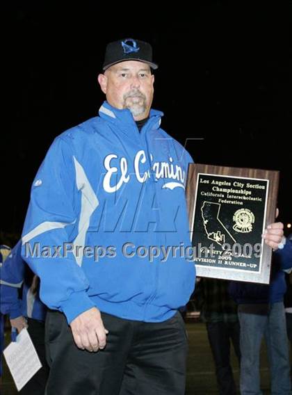 Thumbnail 2 in El Camino Real vs. Hamilton (CIF LA City Section D2 Final) photogallery.