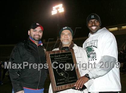 Thumbnail 1 in El Camino Real vs. Hamilton (CIF LA City Section D2 Final) photogallery.
