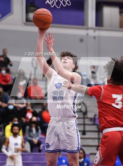 Thumbnail 3 in Chaney vs. Gilmour Academy (OHSAA D2 Regional Semifinal) photogallery.
