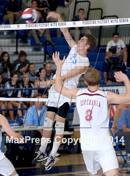 Thumbnail 3 in Corona del Mar vs. Esperanza (CIF SoCal D2 Regional Final) photogallery.