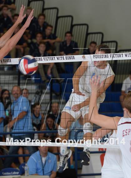 Thumbnail 2 in Corona del Mar vs. Esperanza (CIF SoCal D2 Regional Final) photogallery.