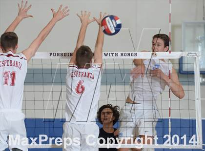 Thumbnail 2 in Corona del Mar vs. Esperanza (CIF SoCal D2 Regional Final) photogallery.