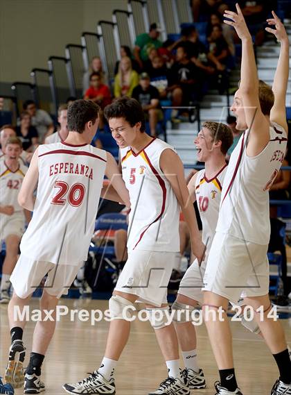 Thumbnail 2 in Corona del Mar vs. Esperanza (CIF SoCal D2 Regional Final) photogallery.