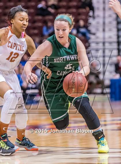 Thumbnail 1 in Northwest Catholic vs. Capital Prep (CIAC Class L Final) photogallery.