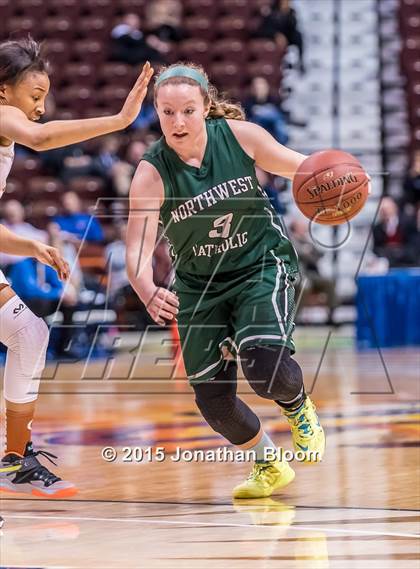 Thumbnail 3 in Northwest Catholic vs. Capital Prep (CIAC Class L Final) photogallery.
