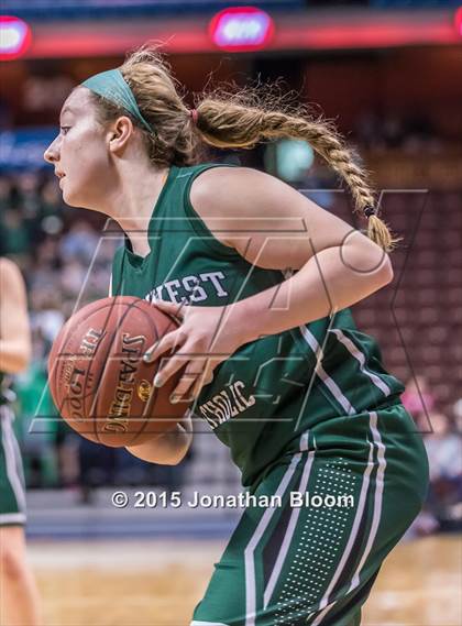 Thumbnail 2 in Northwest Catholic vs. Capital Prep (CIAC Class L Final) photogallery.