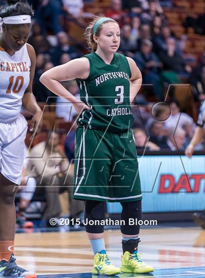 Thumbnail 3 in Northwest Catholic vs. Capital Prep (CIAC Class L Final) photogallery.
