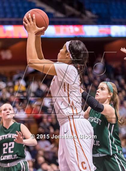 Thumbnail 3 in Northwest Catholic vs. Capital Prep (CIAC Class L Final) photogallery.
