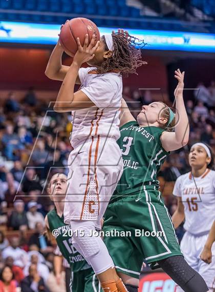 Thumbnail 1 in Northwest Catholic vs. Capital Prep (CIAC Class L Final) photogallery.