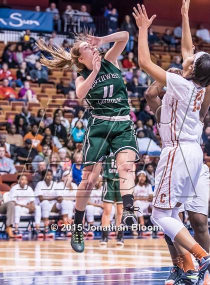 Thumbnail 2 in Northwest Catholic vs. Capital Prep (CIAC Class L Final) photogallery.