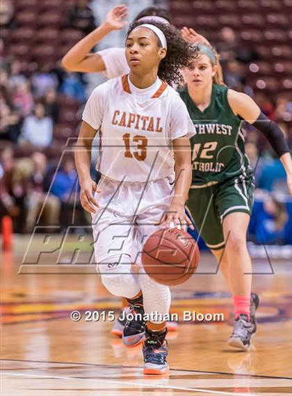 Thumbnail 3 in Northwest Catholic vs. Capital Prep (CIAC Class L Final) photogallery.