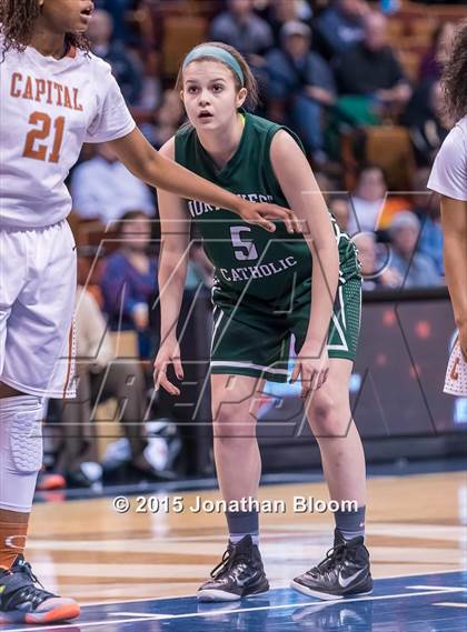 Thumbnail 3 in Northwest Catholic vs. Capital Prep (CIAC Class L Final) photogallery.