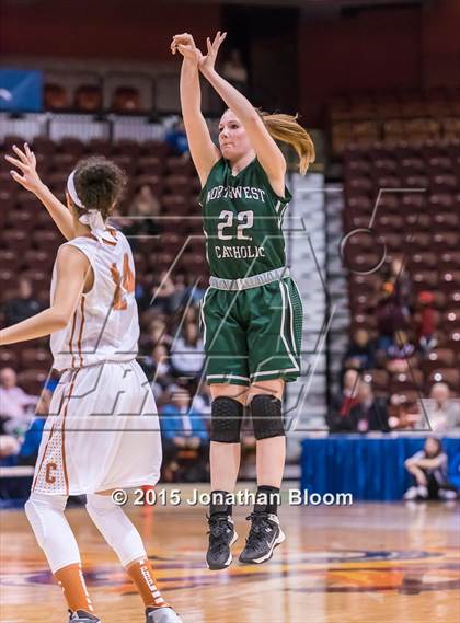 Thumbnail 3 in Northwest Catholic vs. Capital Prep (CIAC Class L Final) photogallery.