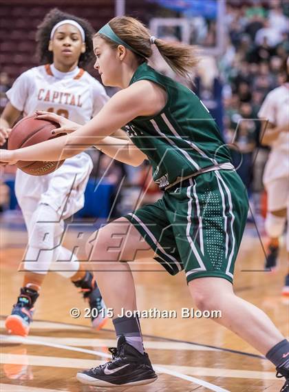 Thumbnail 3 in Northwest Catholic vs. Capital Prep (CIAC Class L Final) photogallery.