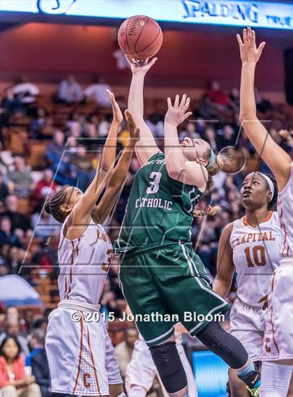 Thumbnail 1 in Northwest Catholic vs. Capital Prep (CIAC Class L Final) photogallery.