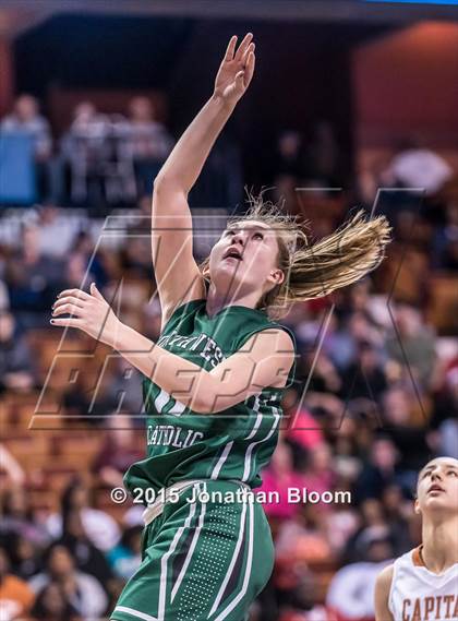 Thumbnail 3 in Northwest Catholic vs. Capital Prep (CIAC Class L Final) photogallery.