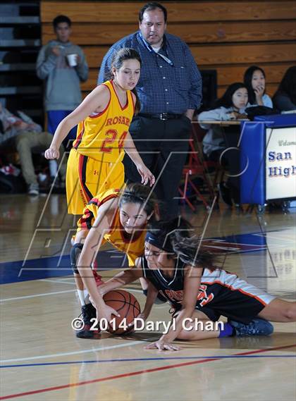 Thumbnail 2 in La Puente vs Rosary (San Gabriel Christmas Tournament) photogallery.