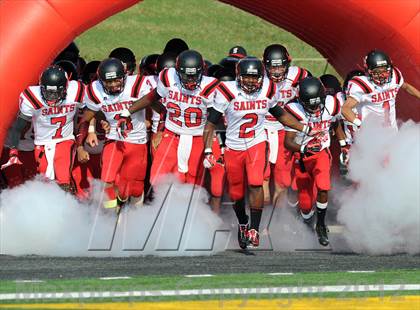Thumbnail 2 in Riverdale Baptist vs. St. Stephen's & St. Agnes (I-95 Kickoff Classic) photogallery.