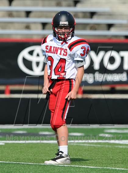 Thumbnail 2 in Riverdale Baptist vs. St. Stephen's & St. Agnes (I-95 Kickoff Classic) photogallery.
