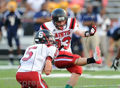 Thumbnail 2 in Riverdale Baptist vs. St. Stephen's & St. Agnes (I-95 Kickoff Classic) photogallery.