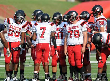 Thumbnail 1 in Riverdale Baptist vs. St. Stephen's & St. Agnes (I-95 Kickoff Classic) photogallery.