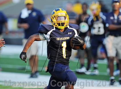 Thumbnail 2 in Riverdale Baptist vs. St. Stephen's & St. Agnes (I-95 Kickoff Classic) photogallery.