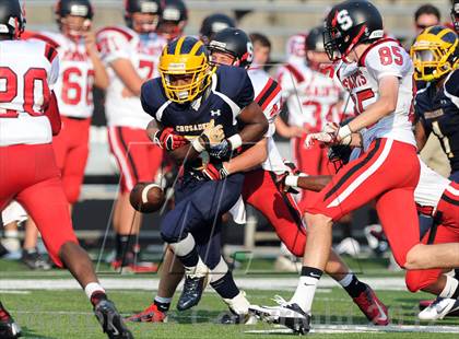 Thumbnail 2 in Riverdale Baptist vs. St. Stephen's & St. Agnes (I-95 Kickoff Classic) photogallery.