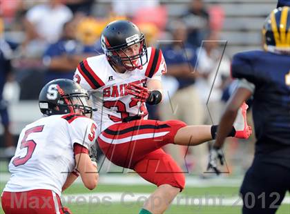 Thumbnail 1 in Riverdale Baptist vs. St. Stephen's & St. Agnes (I-95 Kickoff Classic) photogallery.