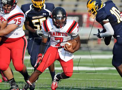 Thumbnail 1 in Riverdale Baptist vs. St. Stephen's & St. Agnes (I-95 Kickoff Classic) photogallery.