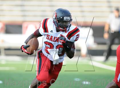 Thumbnail 1 in Riverdale Baptist vs. St. Stephen's & St. Agnes (I-95 Kickoff Classic) photogallery.