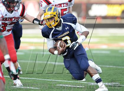 Thumbnail 2 in Riverdale Baptist vs. St. Stephen's & St. Agnes (I-95 Kickoff Classic) photogallery.