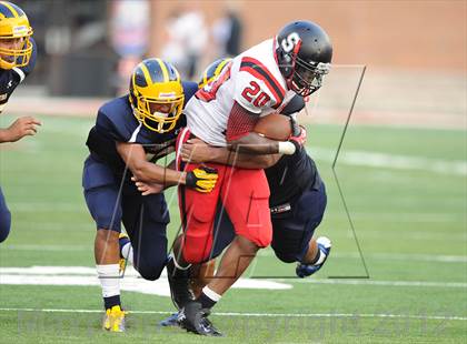 Thumbnail 2 in Riverdale Baptist vs. St. Stephen's & St. Agnes (I-95 Kickoff Classic) photogallery.