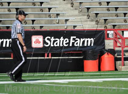 Thumbnail 2 in Riverdale Baptist vs. St. Stephen's & St. Agnes (I-95 Kickoff Classic) photogallery.