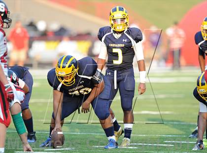Thumbnail 3 in Riverdale Baptist vs. St. Stephen's & St. Agnes (I-95 Kickoff Classic) photogallery.