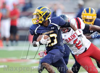Thumbnail 2 in Riverdale Baptist vs. St. Stephen's & St. Agnes (I-95 Kickoff Classic) photogallery.