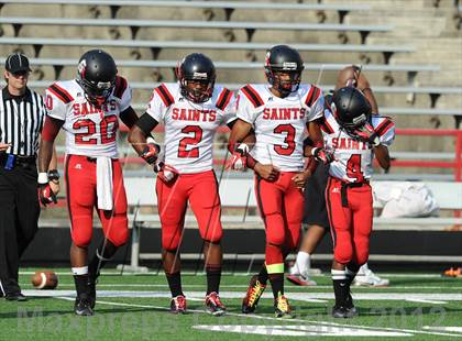 Thumbnail 3 in Riverdale Baptist vs. St. Stephen's & St. Agnes (I-95 Kickoff Classic) photogallery.