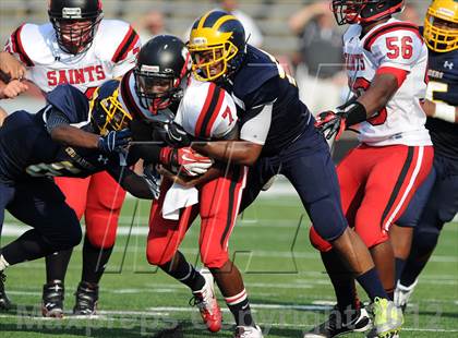 Thumbnail 1 in Riverdale Baptist vs. St. Stephen's & St. Agnes (I-95 Kickoff Classic) photogallery.