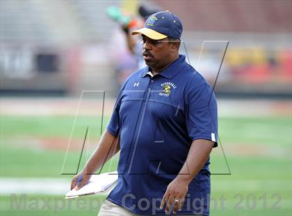 Thumbnail 3 in Riverdale Baptist vs. St. Stephen's & St. Agnes (I-95 Kickoff Classic) photogallery.